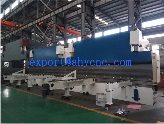 12m cnc sheet metal bending machines forming tapered street poles AHYW Yawei china manufactures 