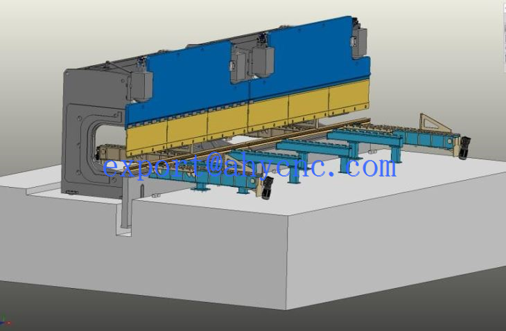 AHYW YAWEI 12M CNC TANDEM PRESS BRAKE DESIGN IN CHINA SUPPLIERS 