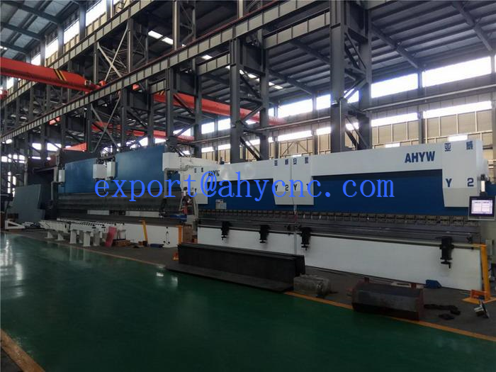 China Yawei 12m CNC Tandem Press brakes lamppost light poles bending machines