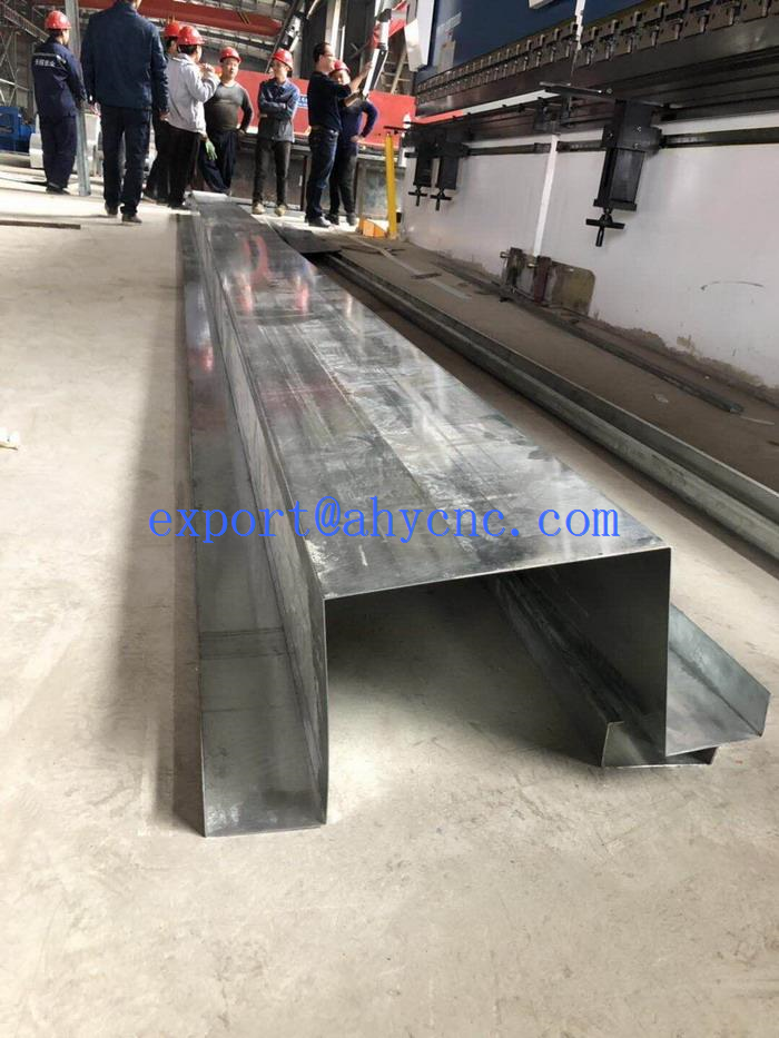 Yawei china made 300T 8m sheet metal bending brakes 4 axis suppliers